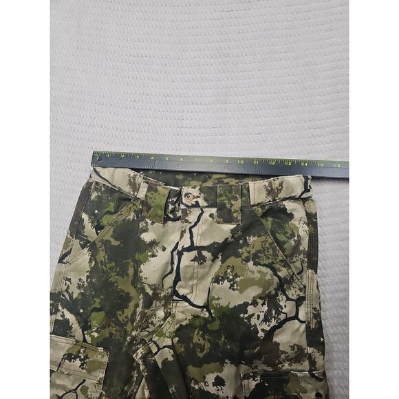 Kings Pants Mens Small Cargo Camoflauge Hunting Outdoor Utility - Picture 3 of 6